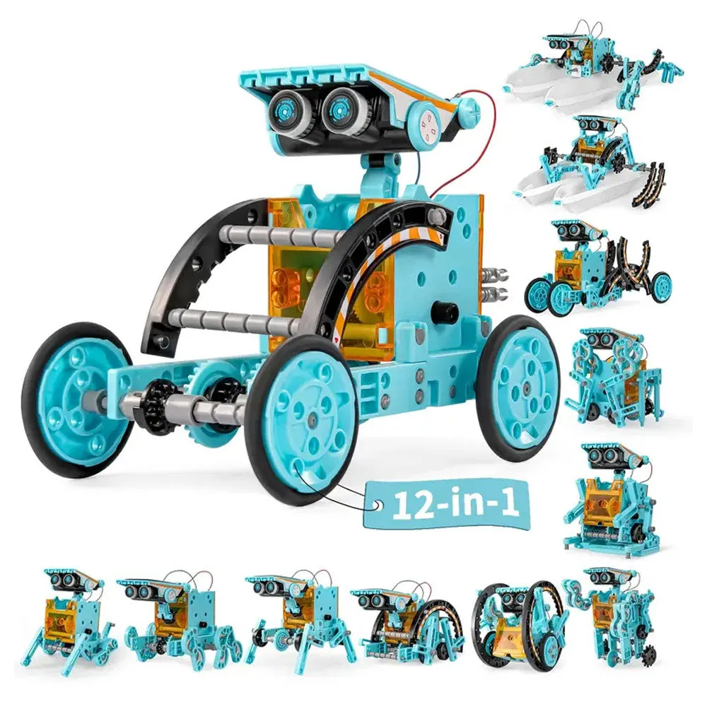 12 ways to build a solar robot - Build Amazing - stem kit