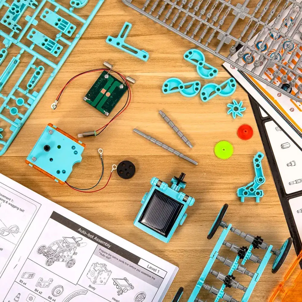 12 ways to build a solar robot - Build Amazing - stem kit