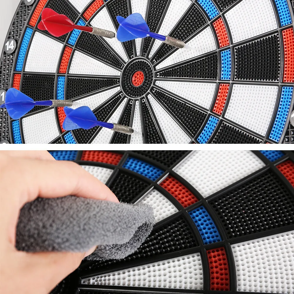 32-Game Electronic Dartboard Set with LCD Display, Soft Tips