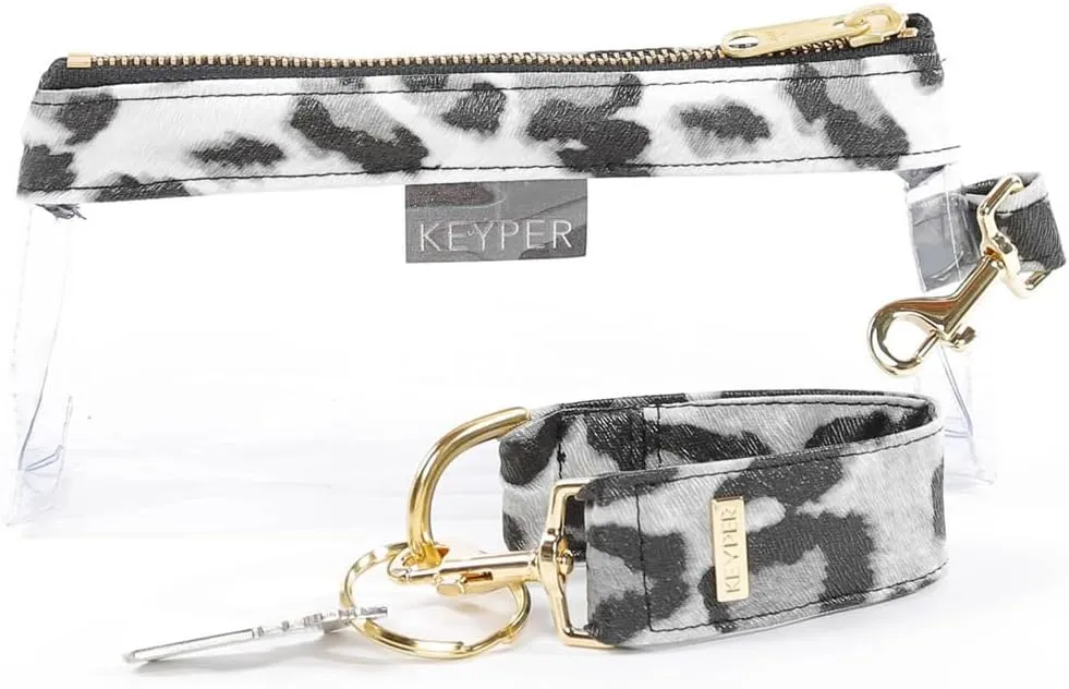 4-Piece Wristlet Set - Key Ring Bracelet & 3 Womens Bags Womens Faux Leather Purses & Handbags Classic Clutch Purse
