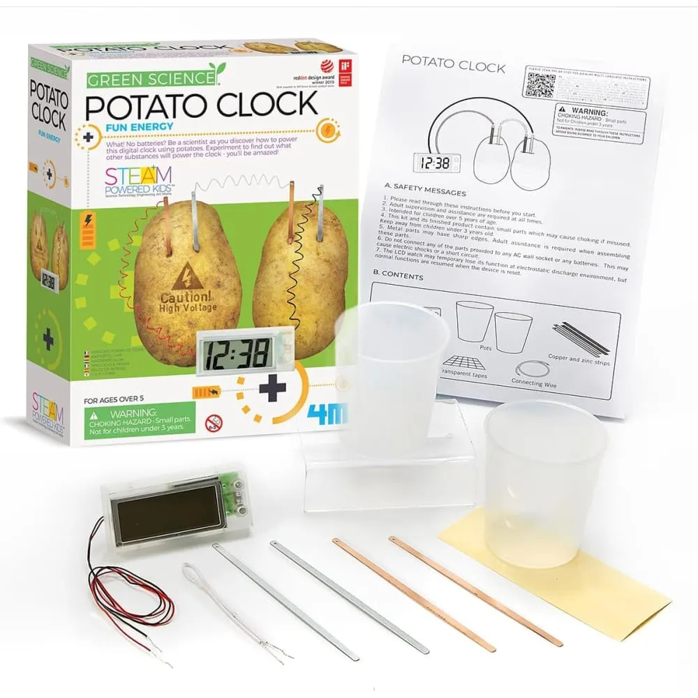 4M Great Gizmo Potato Clock