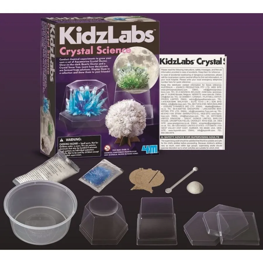 4M - KidzLabs: Crystal Science Kit