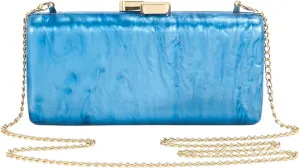 Acrylic Clutch Purse,Shell Wedding Guest Dresses For Women Pearl Handbag Bride Evening Clutches Shoulder Crossbody