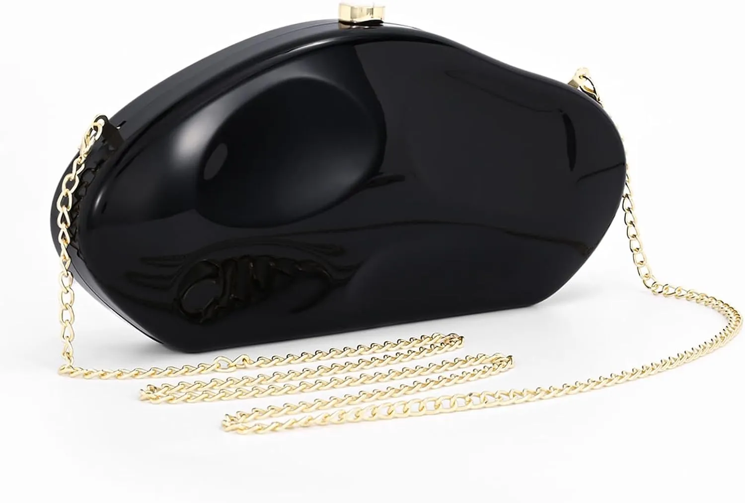 Acrylic Clutch Purse,Womens Wedding Guest Dresses For Women Handbag Bride Evening Clutches Cocktail Chain Mini Sexy Novelty