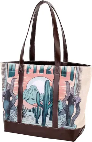 Aesthetic Landscape-706 Tote Bags Durable Leather Canvas Purses and Handbags for Women Top Handle Shoulder Satchel Hobo Bags