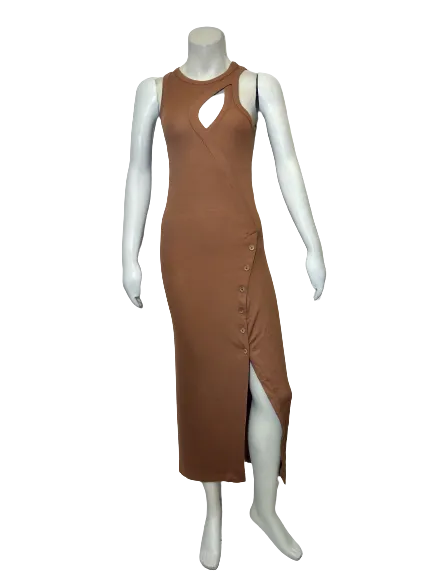 ALIX NYC Lorimer Dress in Cognac