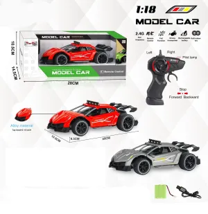 Alloy High Speed 1:18 Remote Control Lamborghini Poison Grey