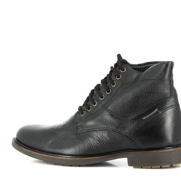 Anatomic Wethi Black Lace-Up Boots