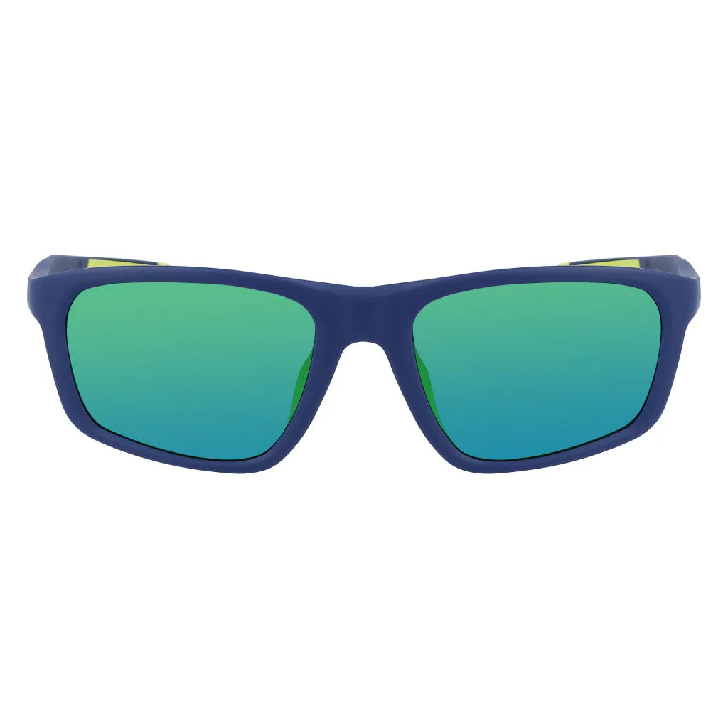 Angular Rectangle Sunglasses - Navy