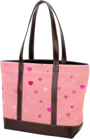 Art Love-1564 Tote Bags Durable Leather Canvas Purses and Handbags for Women Top Handle Shoulder Satchel Hobo Bags