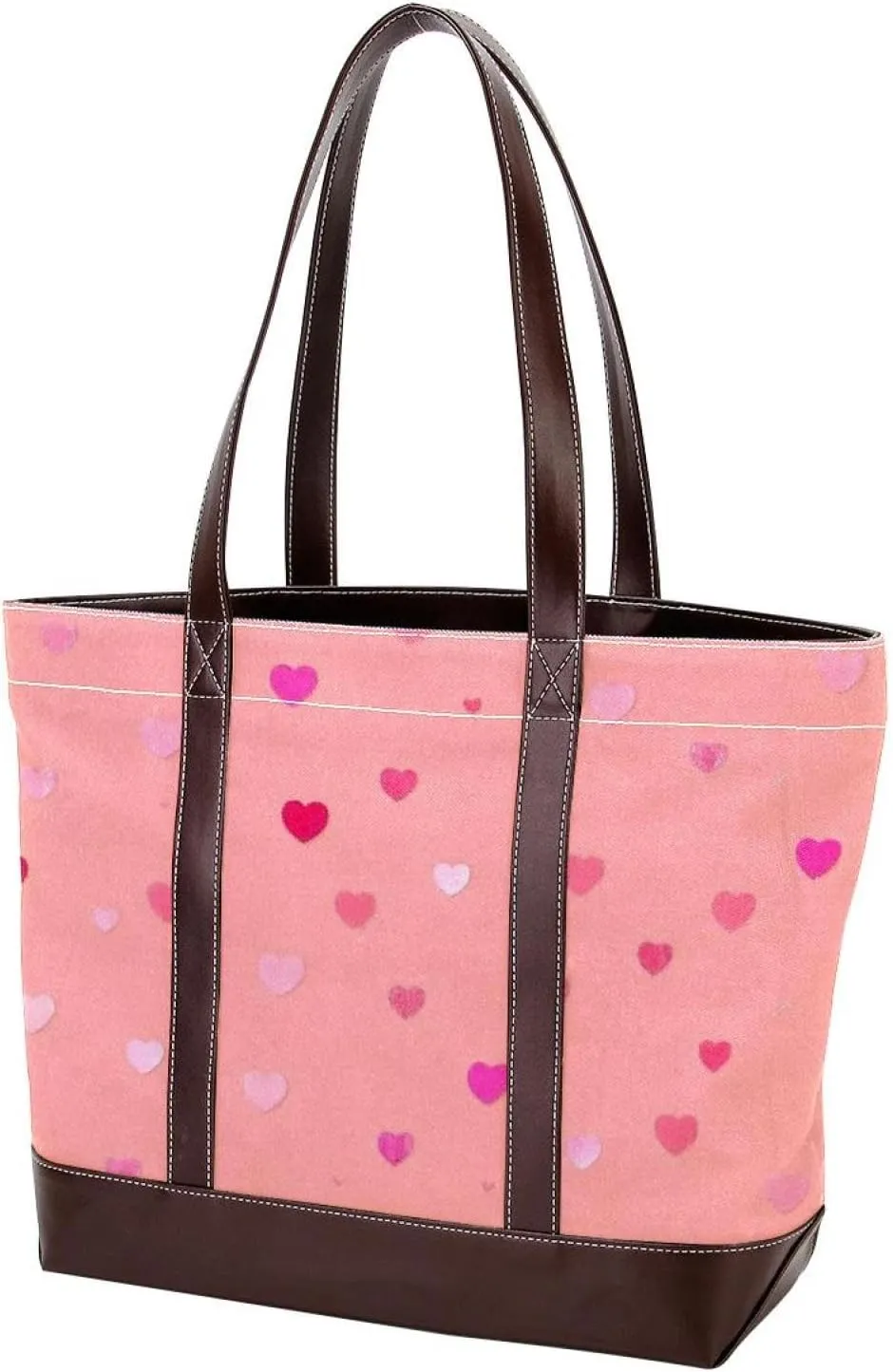 Art Love-1564 Tote Bags Durable Leather Canvas Purses and Handbags for Women Top Handle Shoulder Satchel Hobo Bags