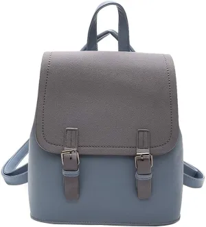 Backpack for women Fashion Girl Style Travel Shouder Bag Backpacks Female Bags Lady (Blue)