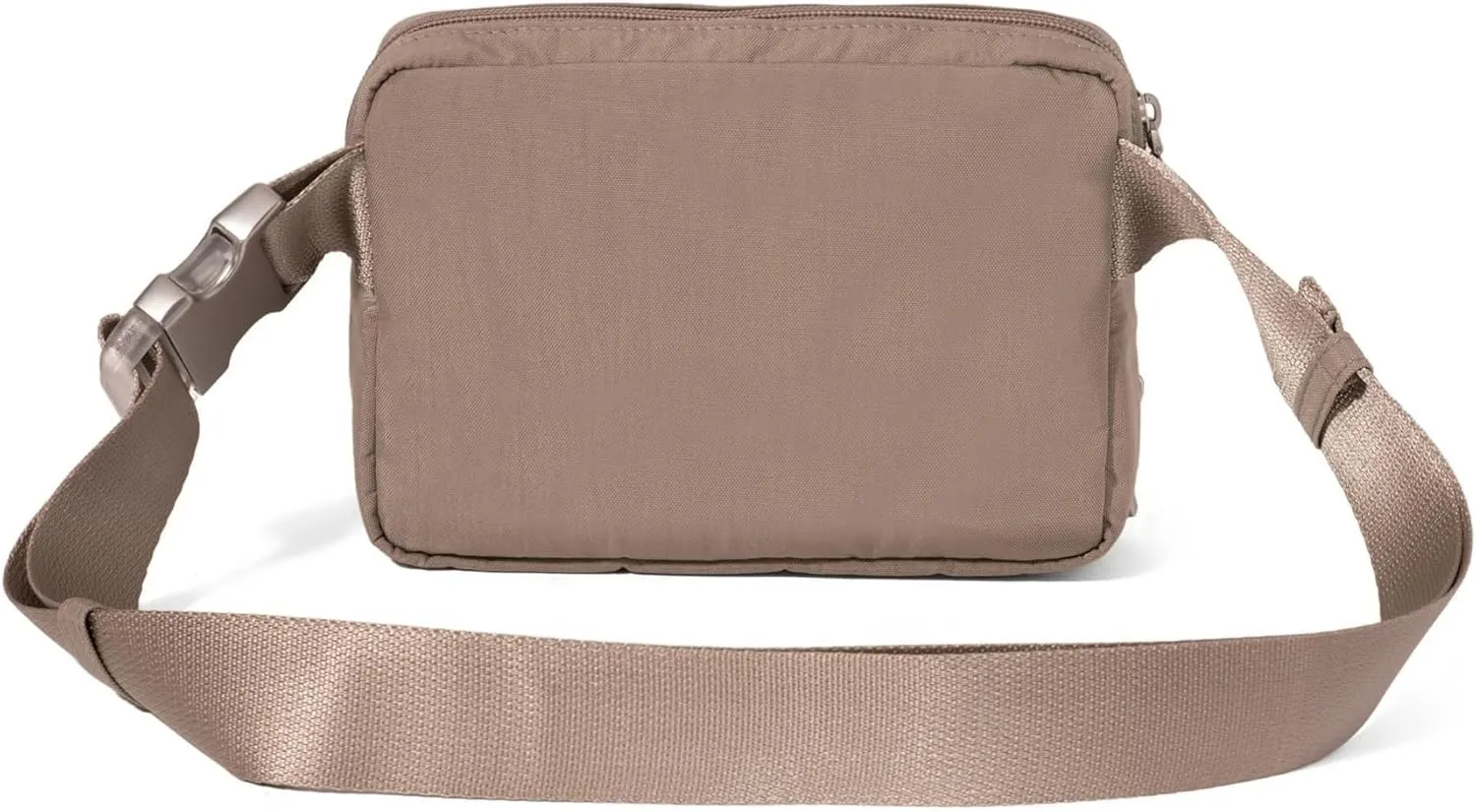 Baggallini Women's Coastal Flip Lock Fanny Pack Sling 7.5"x5.6" Belt Bag W/RFID Card Slots Adjustable Strap