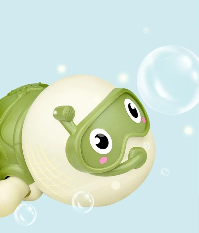 Bath Toys Baby Water Game Faucet Shower Rubber Duck Waterwheel Dabbling Water Spray Set For Kids Animals Bathroom Summer Toys