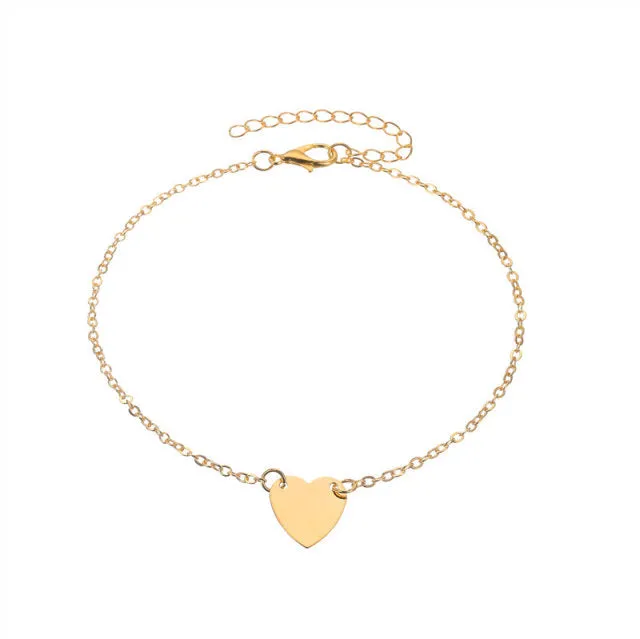 Beach Anklet Rhinestone Tassel Foot Leg Bracelet Women
