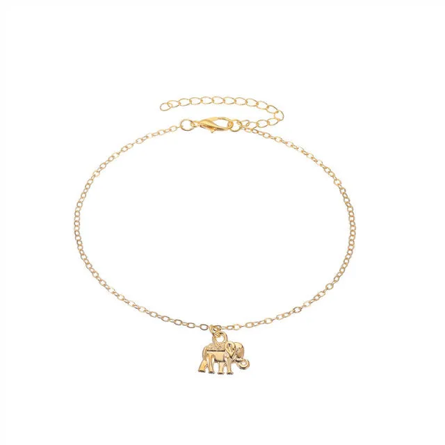 Beach Anklet Rhinestone Tassel Foot Leg Bracelet Women