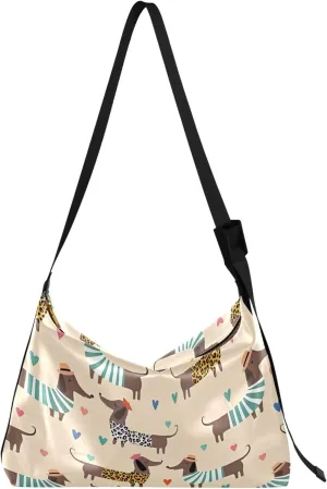 Bear Panda Polar Black White PU Leather Western Purse Hobo Large Crossbody Bags Floral Animal Print Women Bag