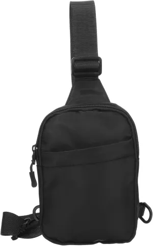 Beaupretty Durable Chest Pack for Men and Women Adjustable Strap Sling Bag with Zipper Closures Lightweight Water Resistant Fanny Pack for Travel and Daily Use