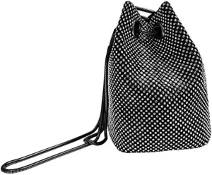 BESPORTBLE Your Look Women's Sequined Bucket Bag Crossbody Bag Rhinestone Clutches