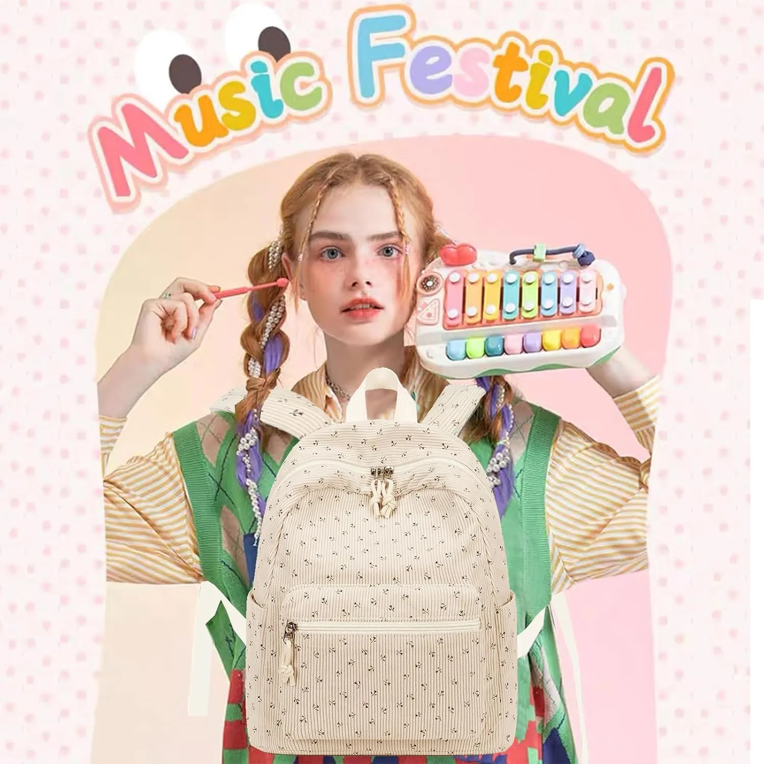 Bluboon Mini Backpacks for Girls Toddler Backpack Purse School Bookbag Kawaii Backpack Women