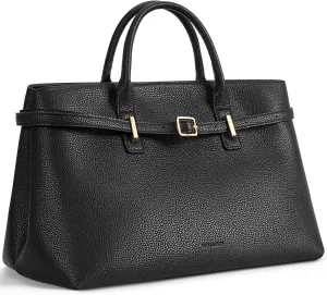 BOSTANTEN Top Handle Purses for Women Satchel Bag Suede Vegan Leather Tote Bags Crossbody Handbags with Adjustable Strap