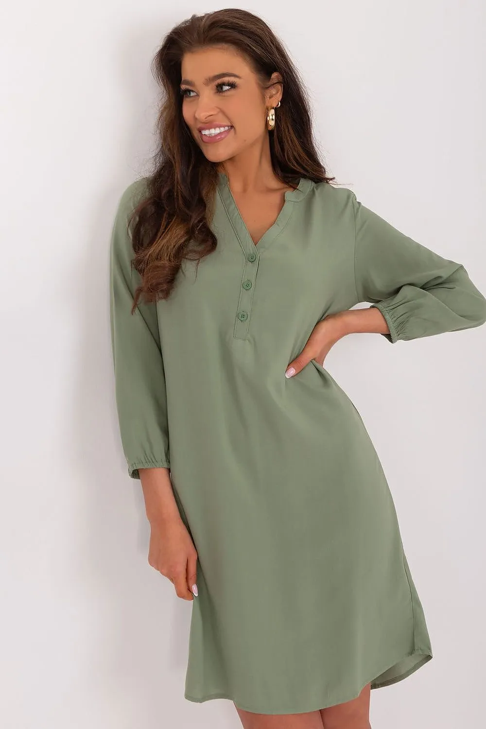 Breezy Heartline Midi Summer Dress