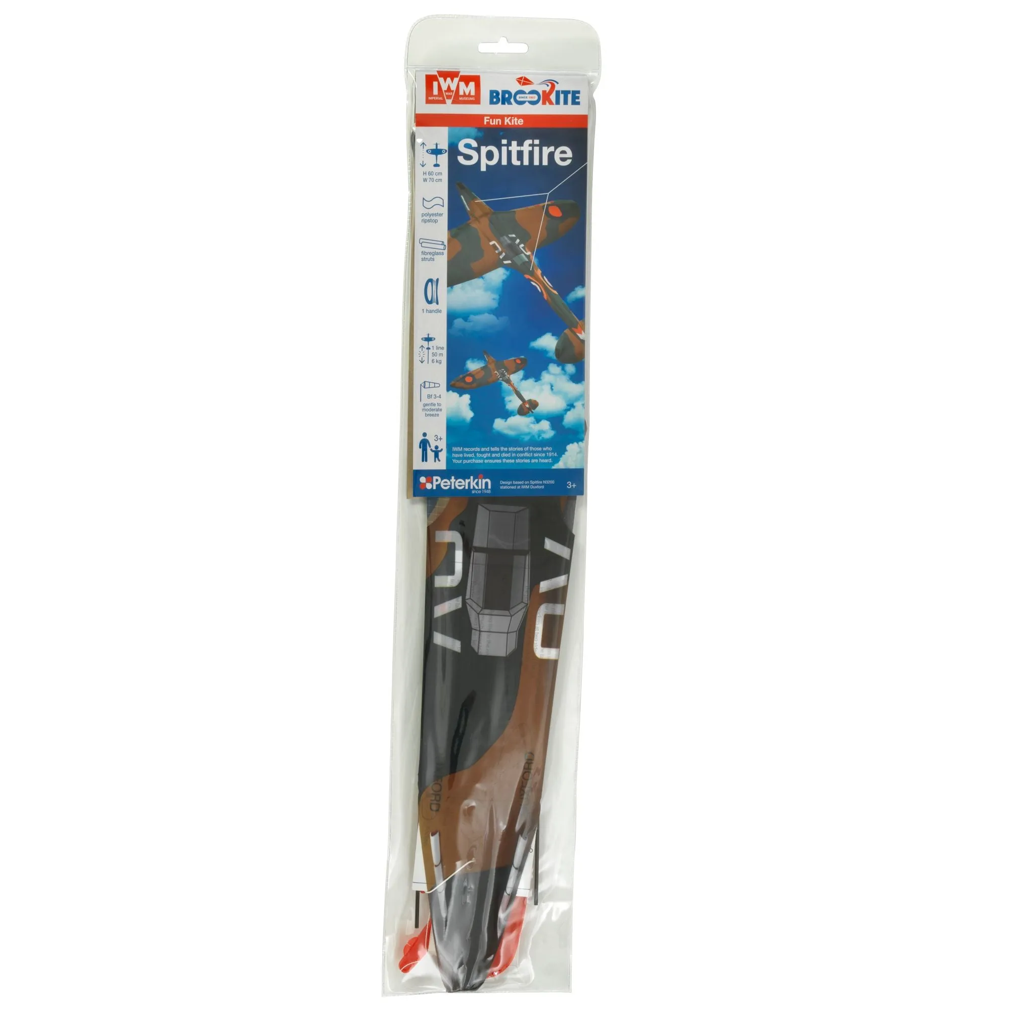 Brookite Spitfire Fighter Fun Kite