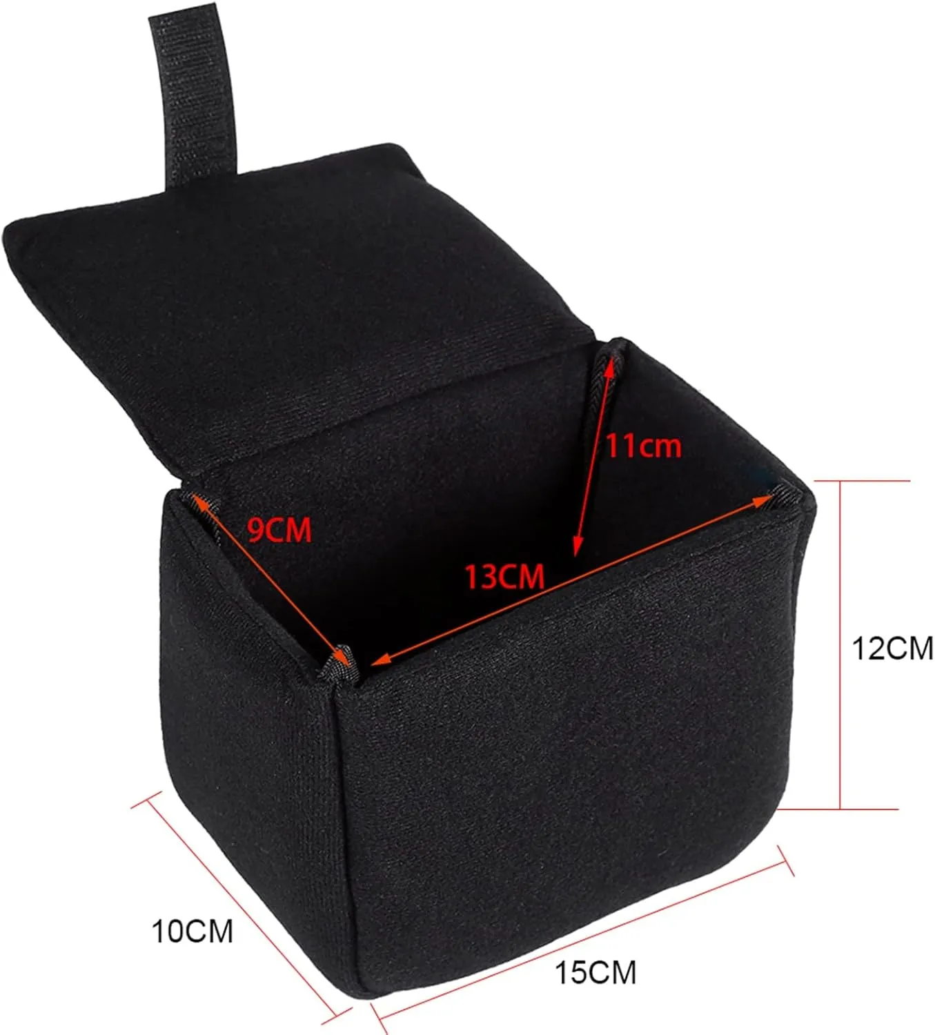Camera Bag, Shockproof DSLR Camera Bag Insert, Velvet Material Camera Case Bag, Versatile Bag OrganizerAccessory, for All Backpacks, Laptop Bags and Trolleys