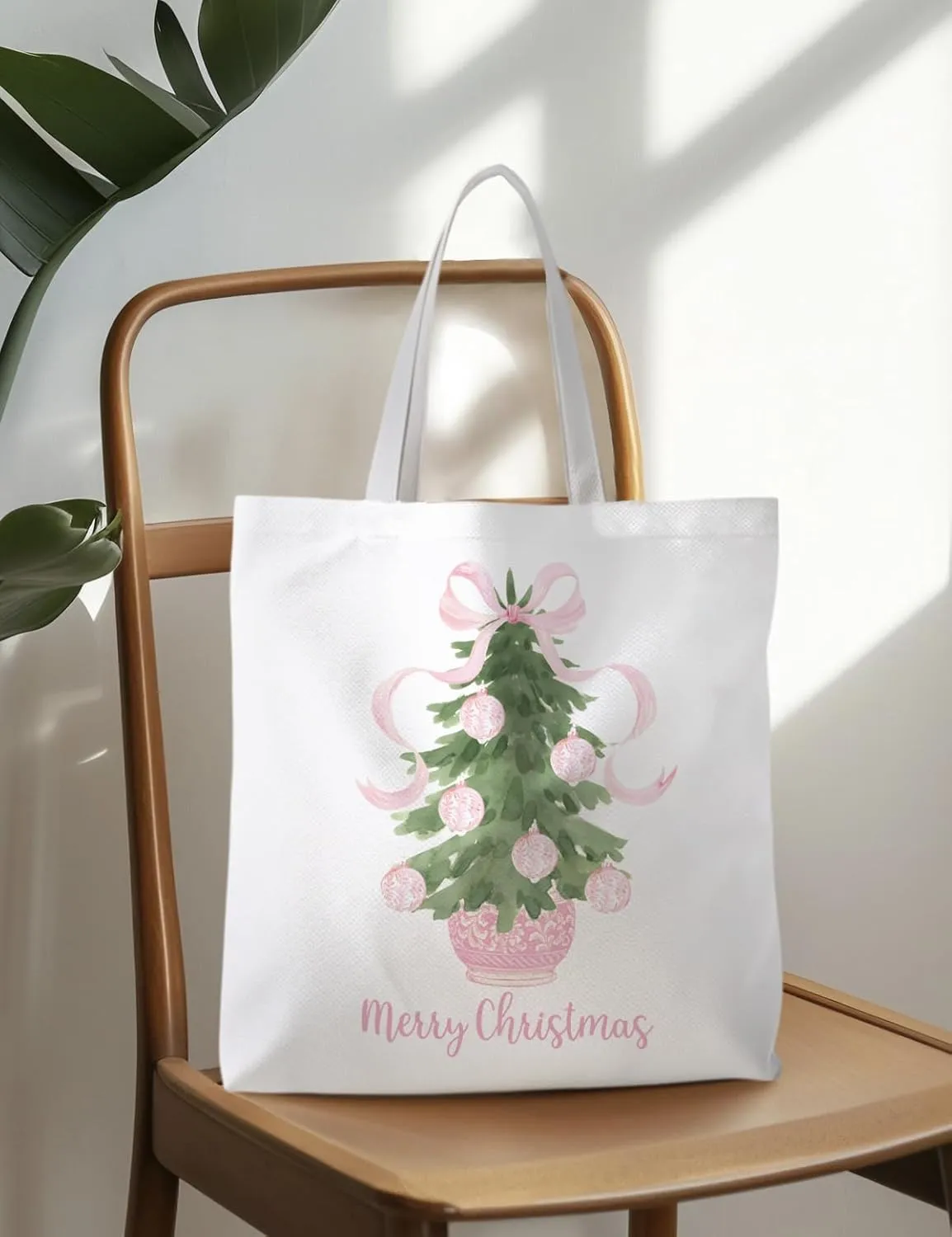 Christmas Tote Bag, Christmas Bags for Women, Womens Gifts for Christmas