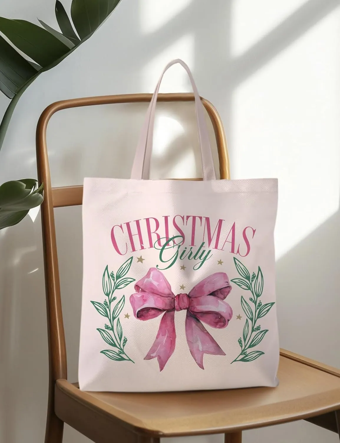 Christmas Tote Bag, Christmas Bags for Women, Womens Gifts for Christmas