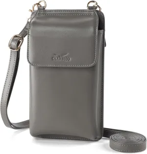 Claasico Womens Crossbody Wallet & Phone Case | iPhone/Samsung/LG Magnet Cell Pouch & Handbag