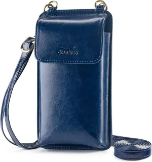 Claasico Womens Crossbody Wallet & Phone Case | iPhone/Samsung/LG Magnet Cell Pouch & Handbag