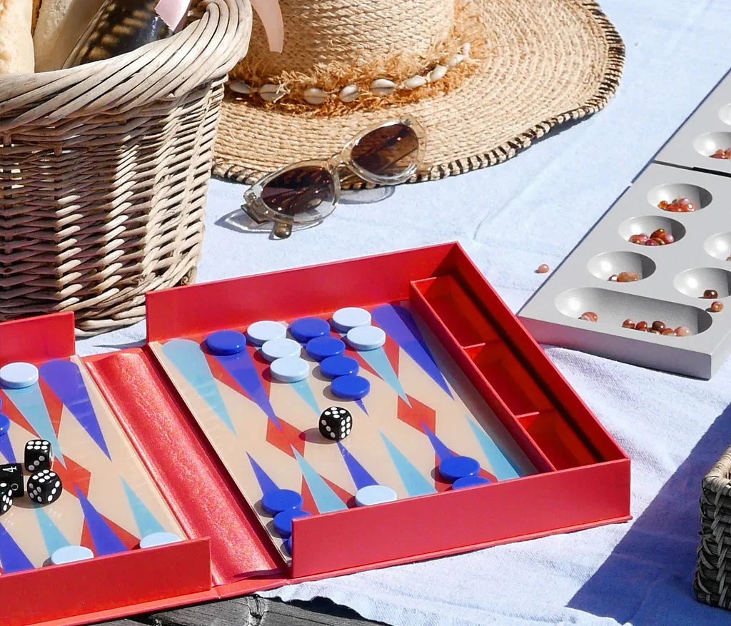 Classic Art of Backgammon Game