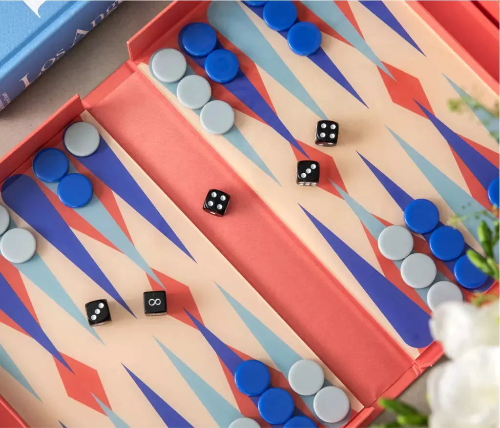 Classic Art of Backgammon Game
