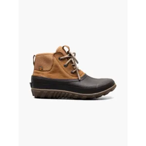 CLASSIC CASUAL LACE LEATHER SNOW BOOT