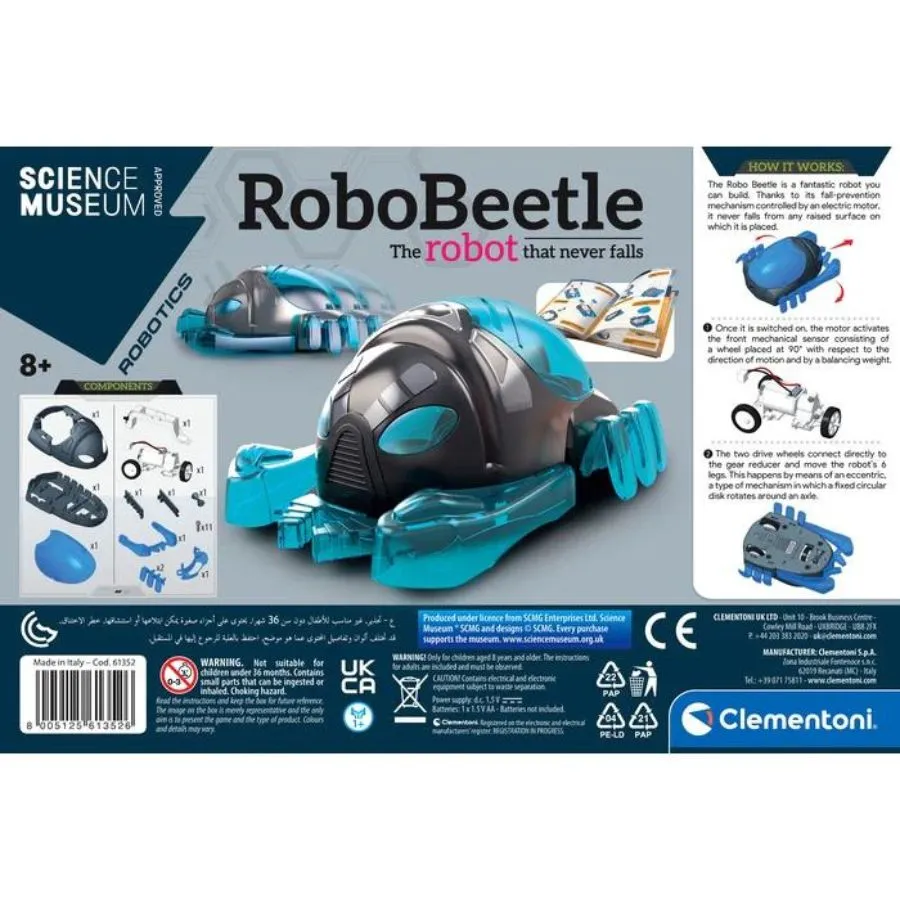Clementoni - Science and Museum Robotics: Robo Beetle The Robot
