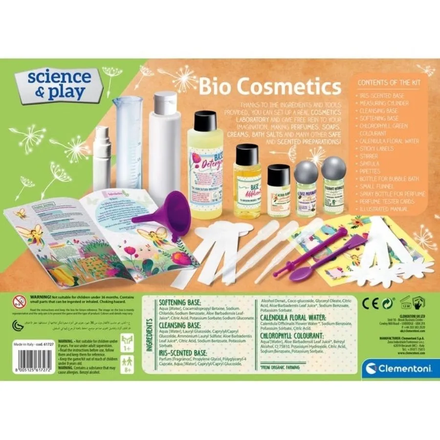 Clementoni - Science and Play: Bio Cosmetics Science Kit