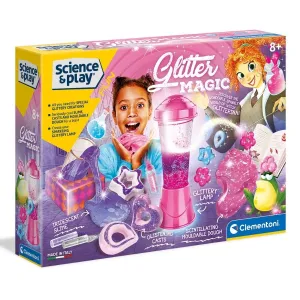 Clementoni - Science and Play: Glitter Magic Science Kit