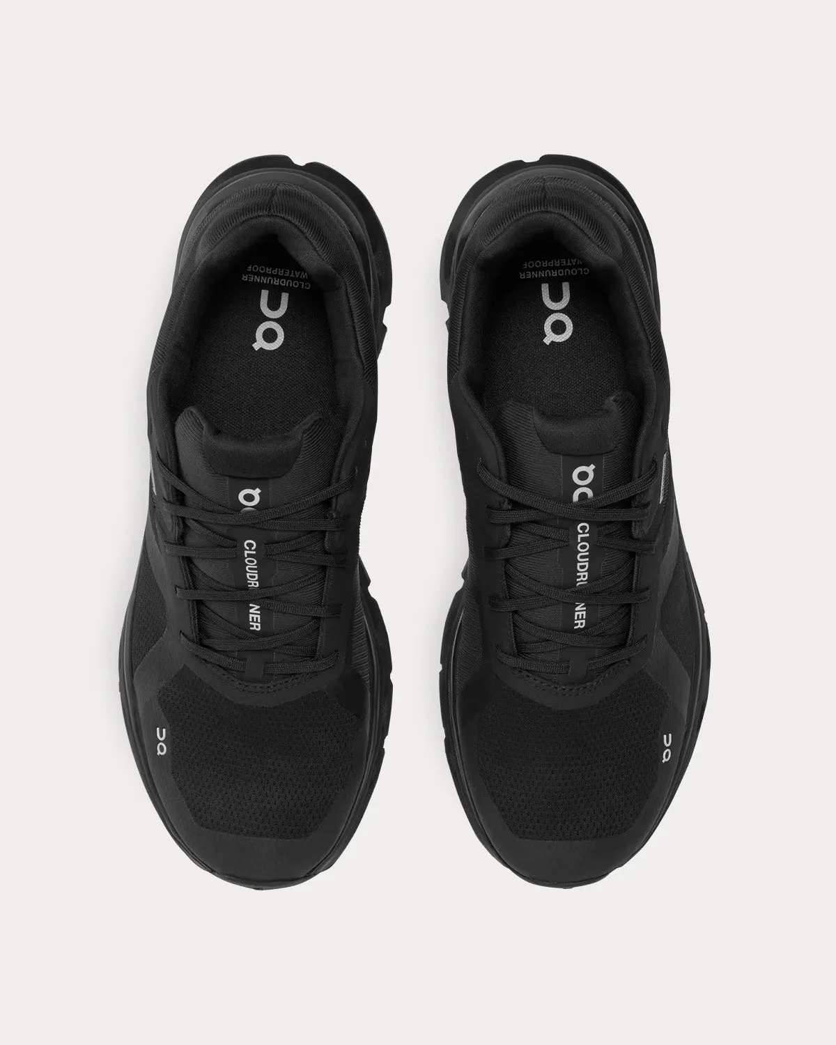 Cloudrunner Waterproof Black / Black Running Shoes