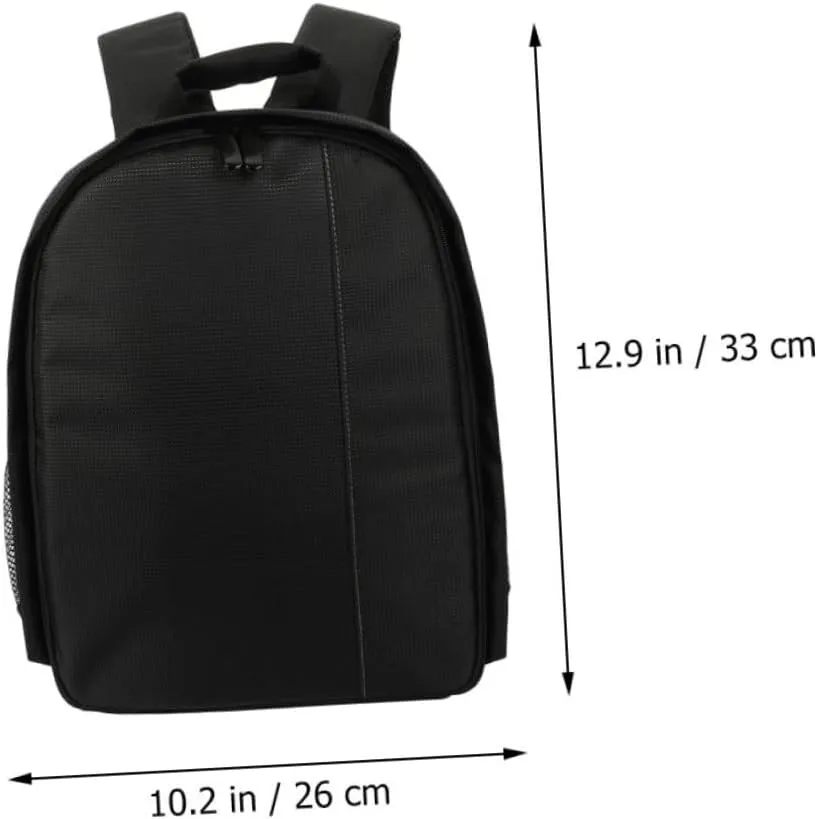 COHEALI 1Pc DSLR Camera Backpack Versatile Nylon Bag for Photographers with Tripod Holder Side Pockets for Essentials Comfortable Design for Travel and Storage