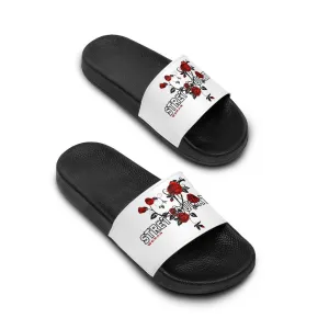 Concrete Rose  Slide Sandals