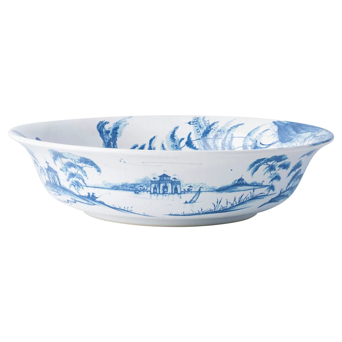 Country Estate 13" Serving Bowl - Delft Blue