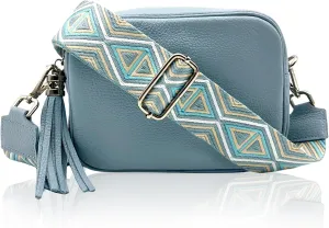 Crossbody Purse for Women - Leather, Trendy Womens Cross Body Bags, Genuine Leather Crossbody Purses