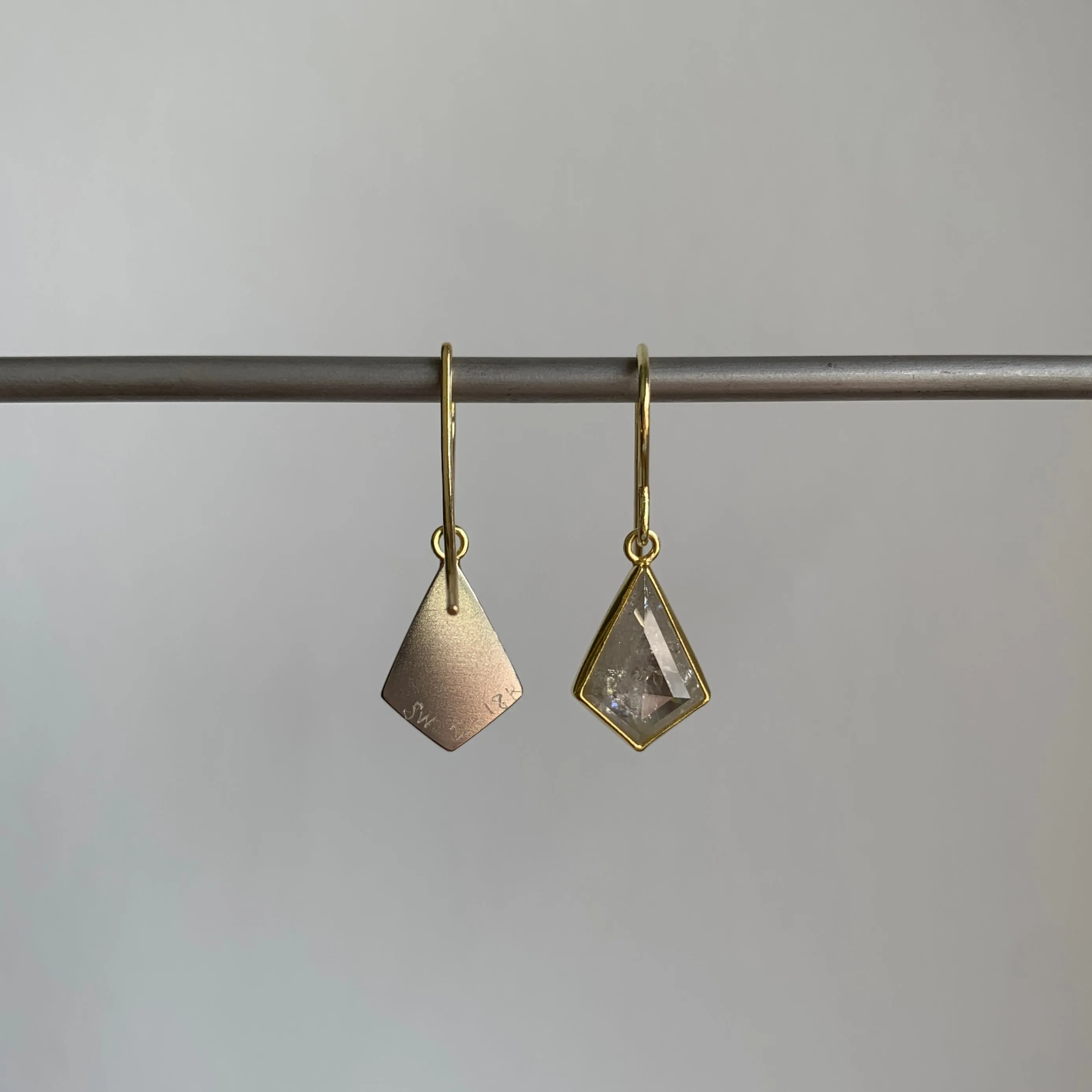 Diamond Kite Earrings