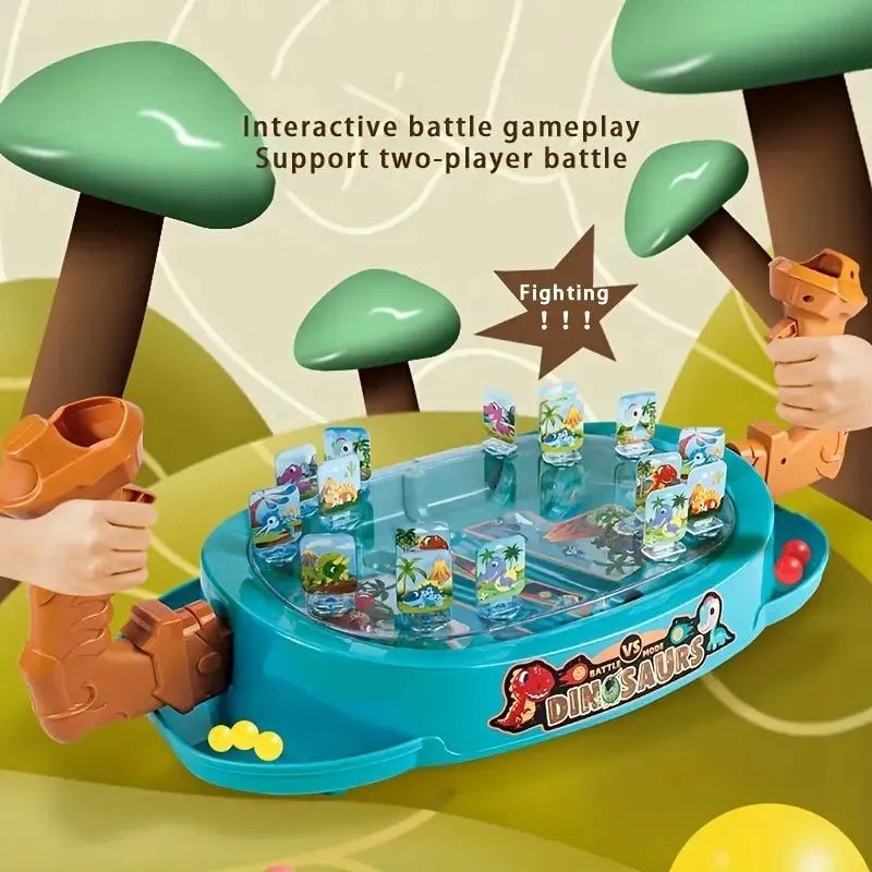 Dinosaur Bounce Catapult Board Game