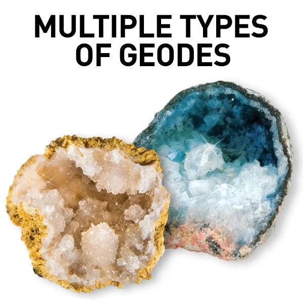 Dr Cool National Geographic Break Open 2 Real Geodes