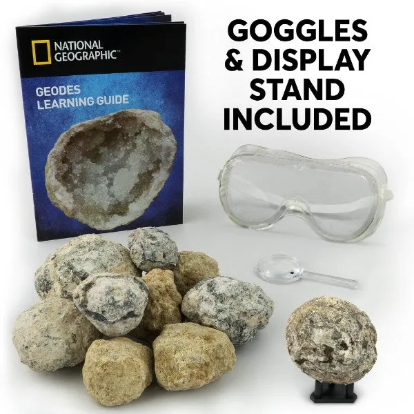 Dr Cool National Geographic Break Open 2 Real Geodes
