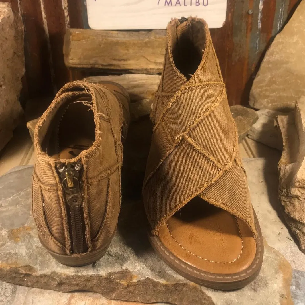 Earth Dye Wash Twill Bambi Sandal