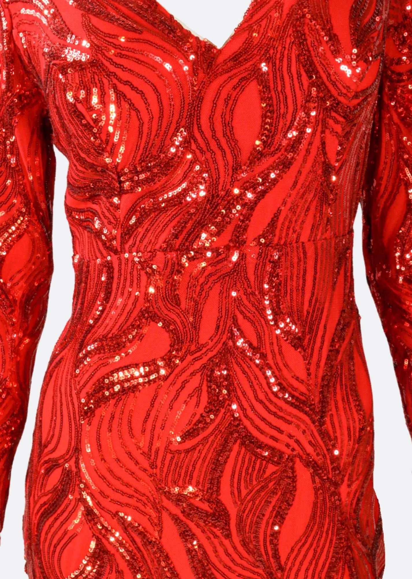 Eden's Rose Sequin Gown