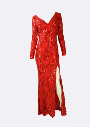 Eden's Rose Sequin Gown